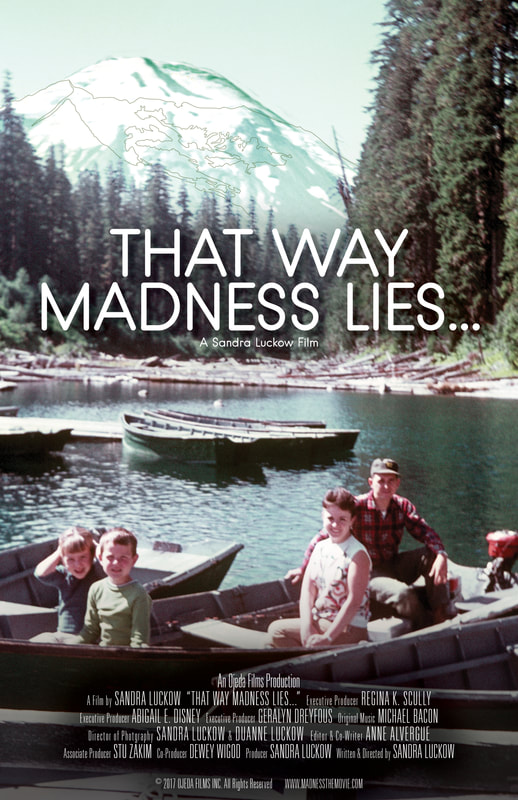 That Way Madness Lies... poster with laurels